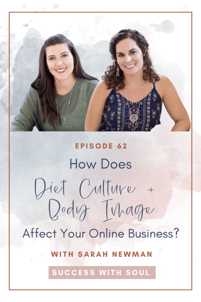 How does Diet Culture and Body Image affect your online business?