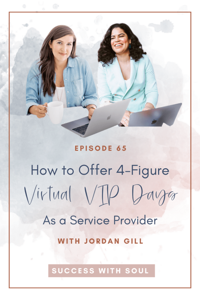 How to offer 4-figure virtual VIP days as a service provider with Jordan Gill