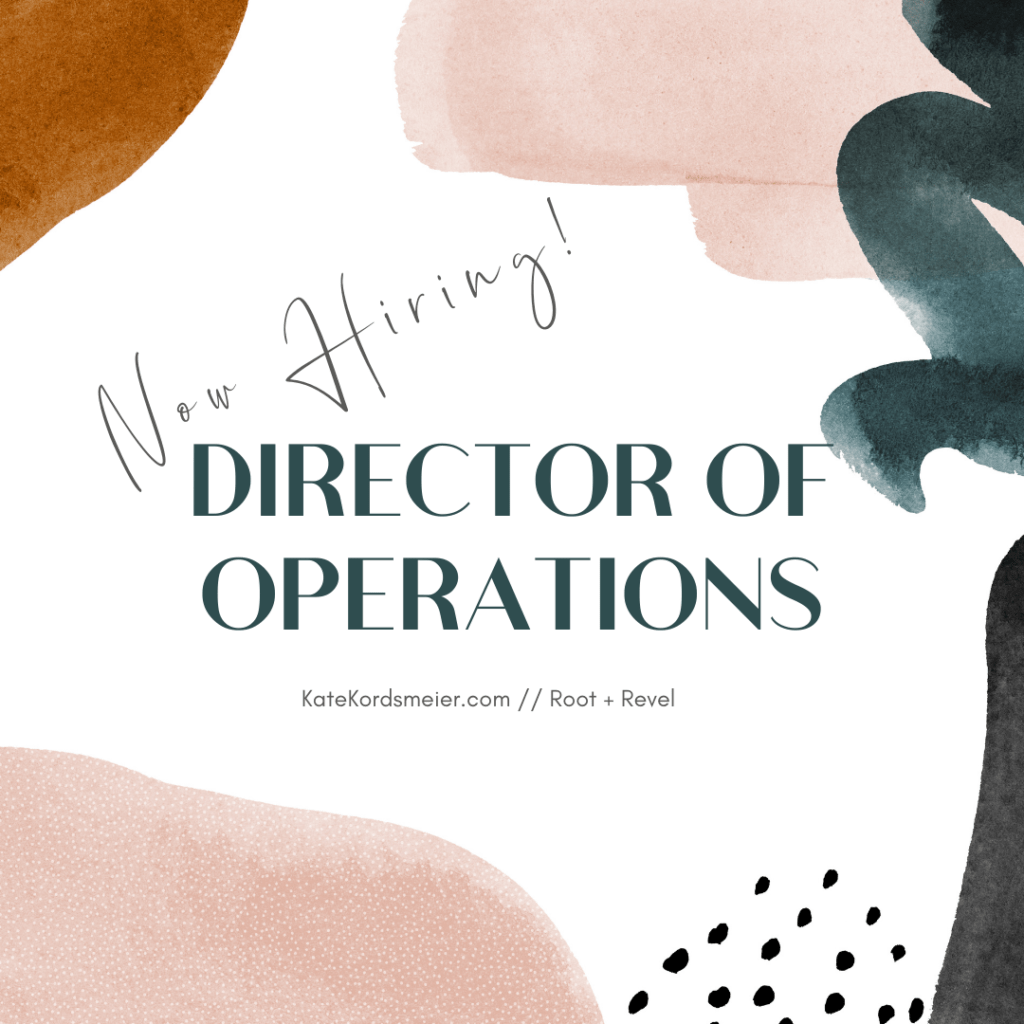 hiring vma Hiring Director of Operations