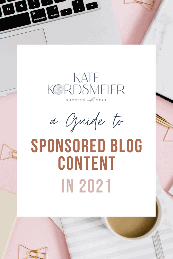 A guide to sponsored blog content sponsored content