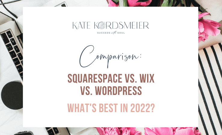 Comparison Square Vs Wix Vs Wordpress.