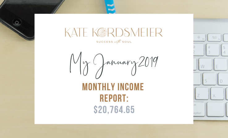 My January 2019 MONTHLY Income Report 20764.65 blogging income report