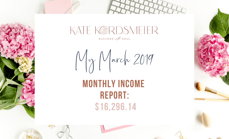 My March 2019 Income Report 16296.14 blogging income report