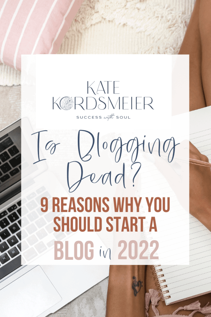 Why You Should Start a Blog in 2022 start a blog