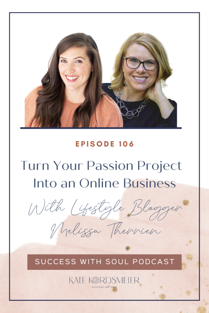 After years of living on the left side of her brain, lifestyle blogger Melissa Therrien decided to take her passion project ideas and turn them into a thriving online business. 