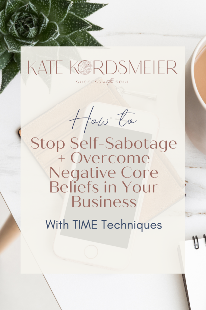If you’ve ever wondered how to top self-sabotage in your life and business so you can start powerfully creating your future, TIME Techniques can help.